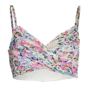 ROCOCO SAND
Floral Cotton Crop Top